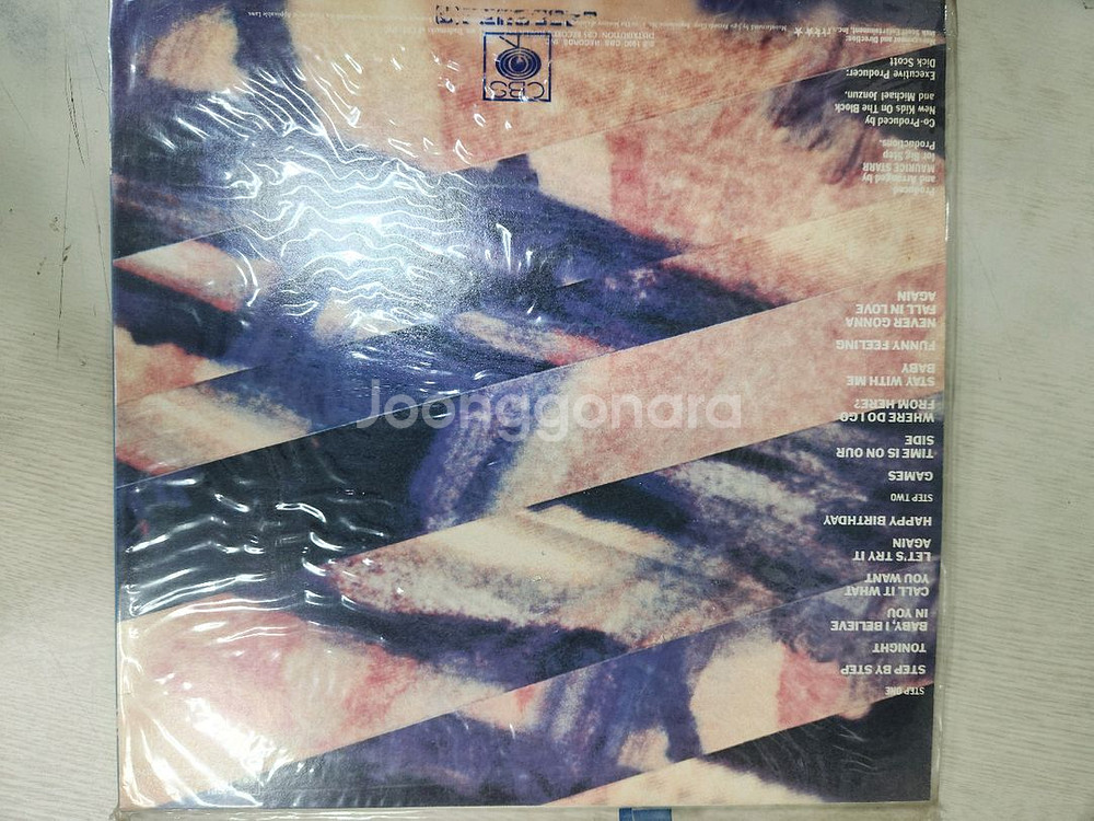 뉴키즈온더블록 Step By Step LP--1