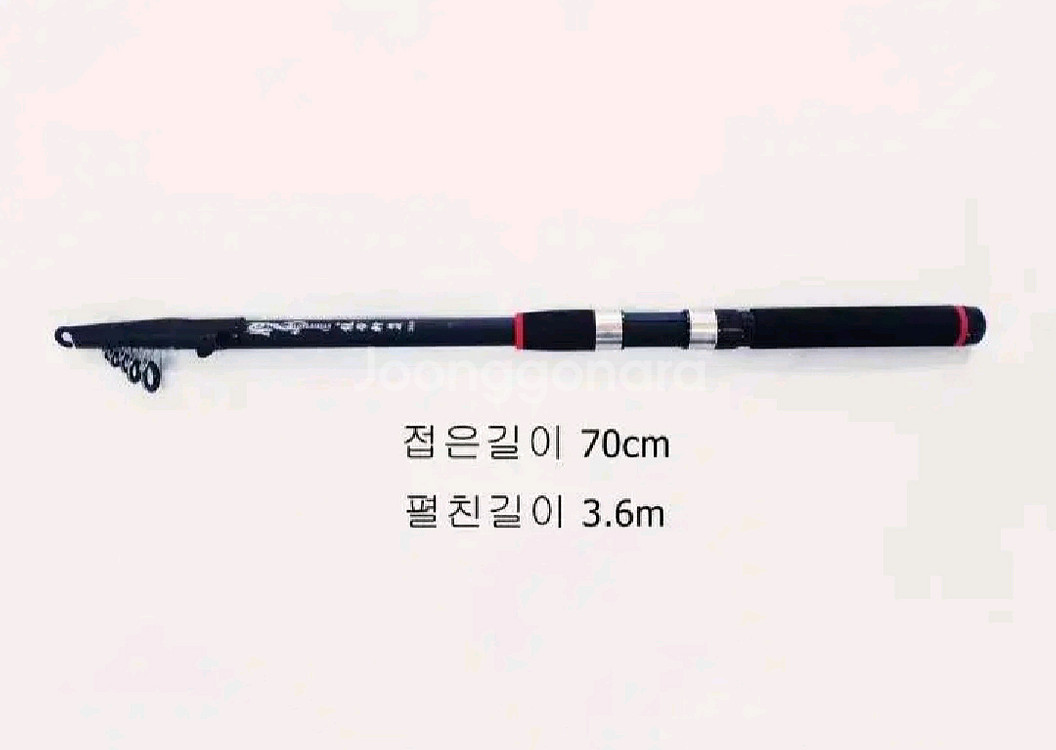 원투낚시대3.6m2대+5000번(6000번릴)+릴줄--1