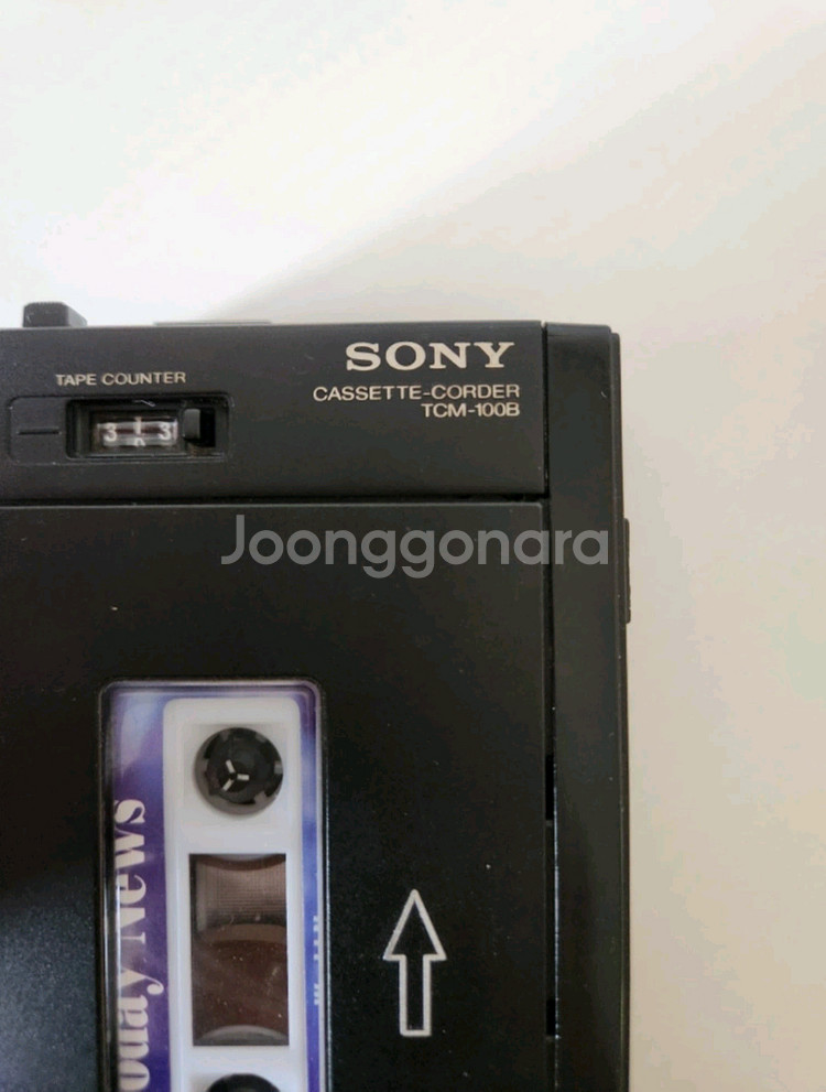 소니 TCM-100B 카세트--0