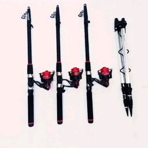 원투낚시대3.6m3대+4000번릴3대+릴줄+삼각받침대