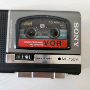 소니 M-750V 마이크로카세트