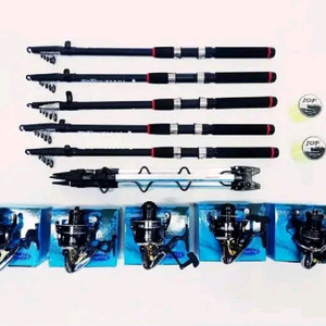 원투낚시대3.6m5대+5000번(6000번릴)+릴줄