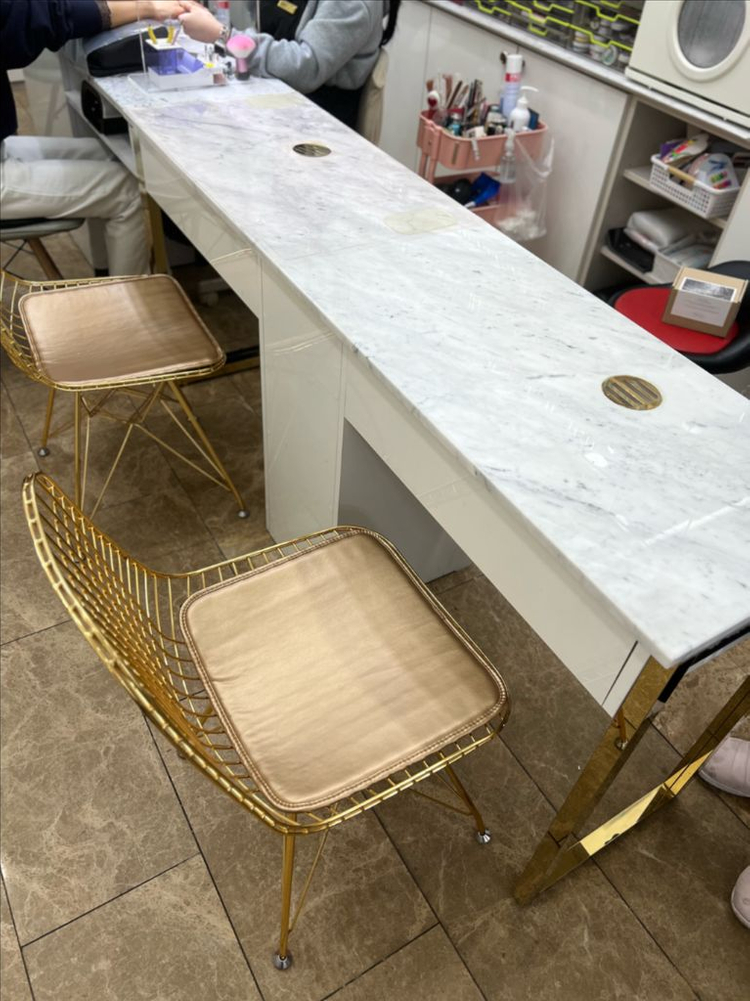 네일테이블 흡진기 대리석 이미지