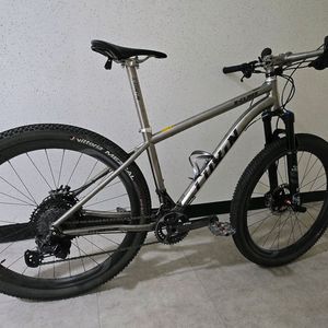 자전거 MTB 엘파마 록손9 XTR 티탄 카본휠