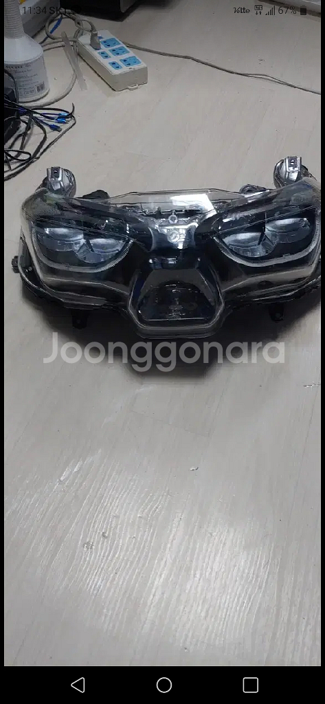 Xmax 라이트 약간 스크래치 /pcx 22 라이트--1