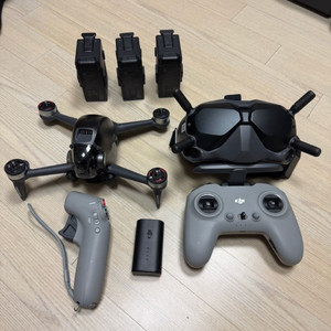DJI FPV 콤보, S급, 정품 백팩 포함