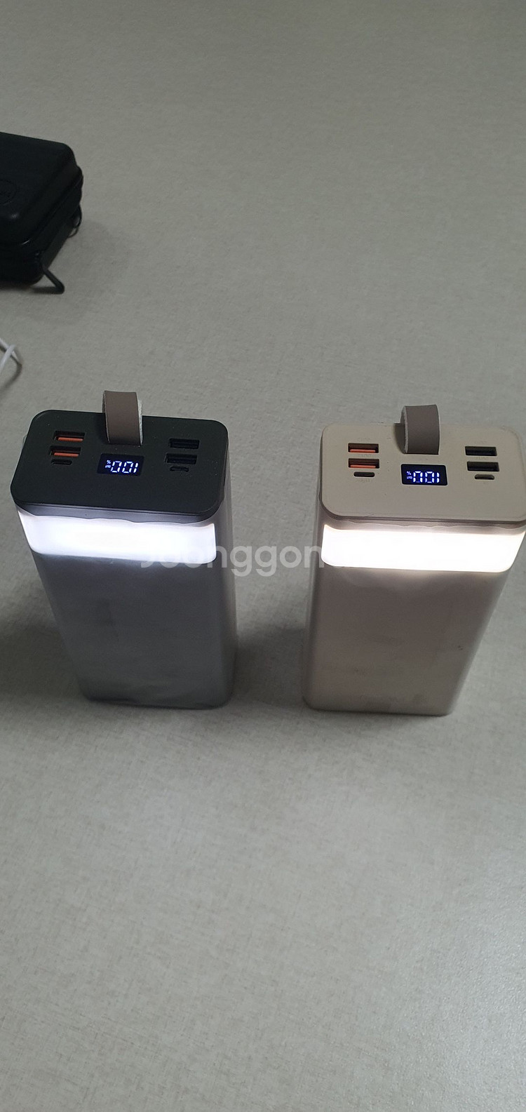 리큐엠 LED 50000mAh 대용량 배터리 (1개)--0