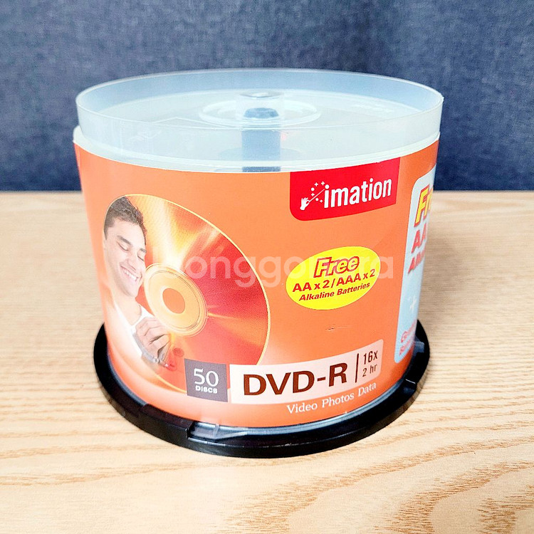 이메이션 DVD-R 공디스크 16X4.7GB 50장--0