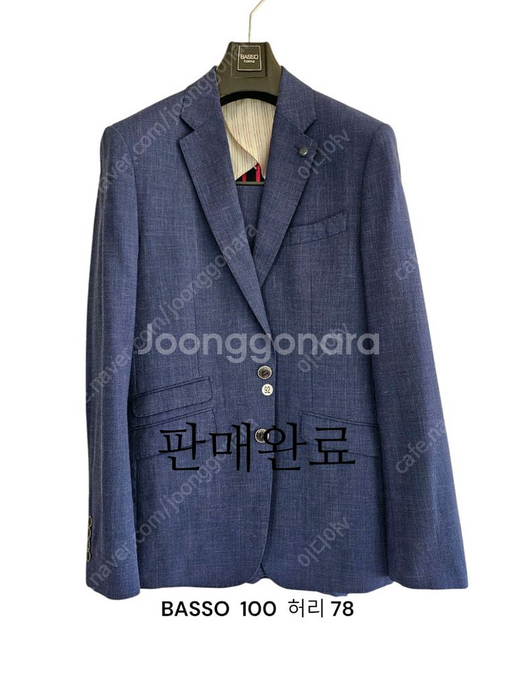 남성 여름 정장세트 #4--4