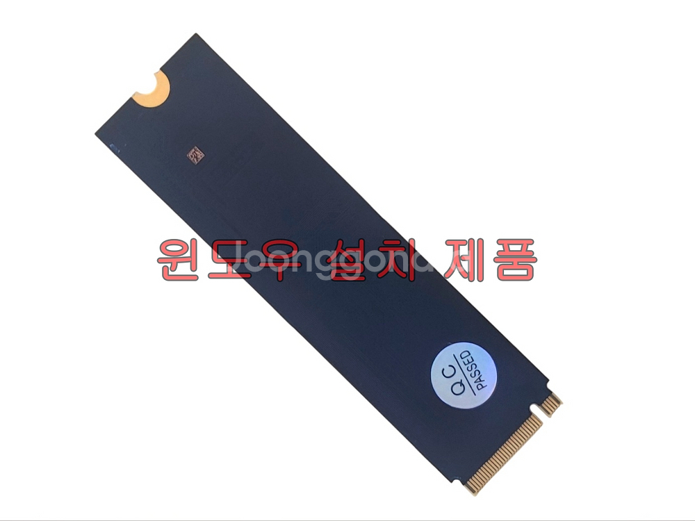 윈도우 설치 WD BLACK Gen4 SSD 512GB--1