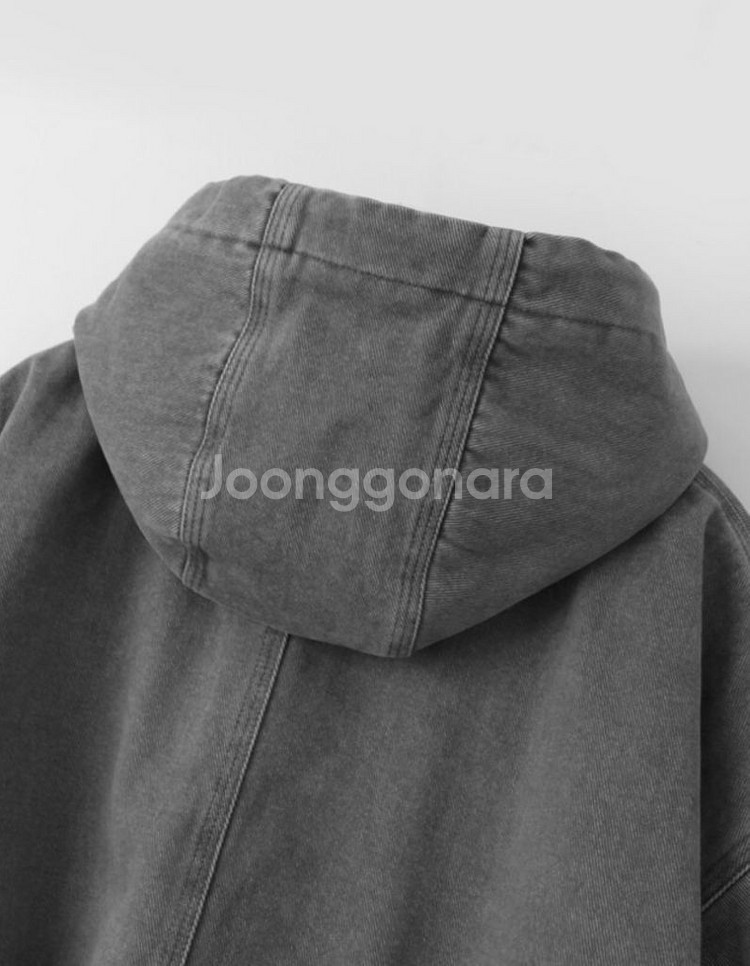 [미개봉] 맨인스토어 빈티지 워시드 퀄팅 워크 후드자켓--2