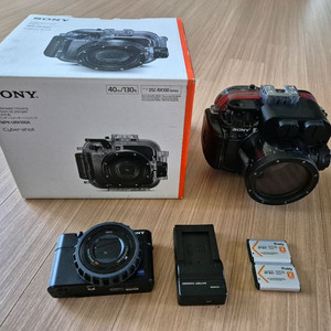 RX100M4 수중 카메라&하우징 및 각종 렌즈 팝니다