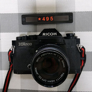 리코 XR-500 필름카메라 블랙바디
