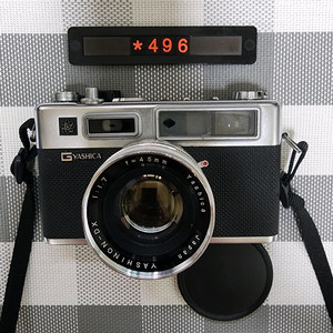 야시카 일렉트로 35 g 필름카메라 실버바디