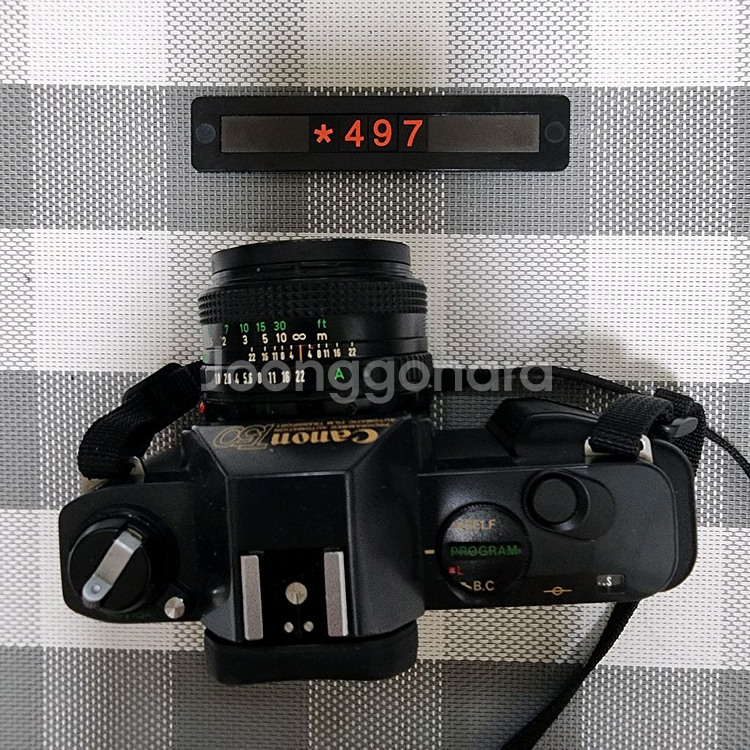 캐논 T50 1.8 단렌즈 필름카메라--2