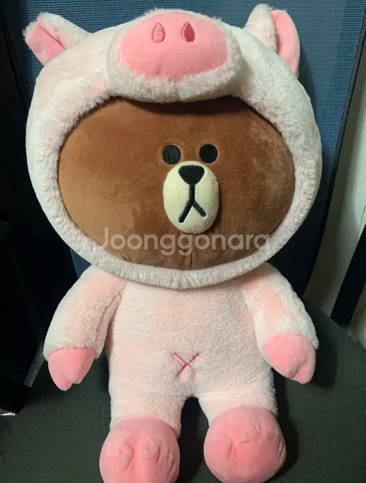 2019기해년 한정 돼지브라운 인형 라인프렌즈 브라운--0