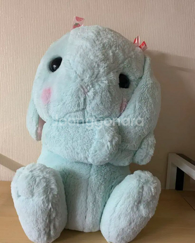 어뮤즈 토끼인형 일본 정품 어뮤즈 토끼 롯삐 코론 인형--0