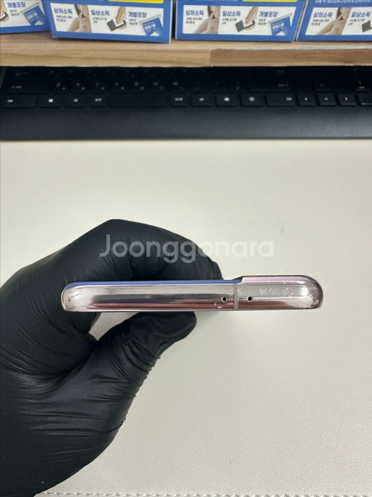 갤럭시S21 256G 바이올렛 S급!--2