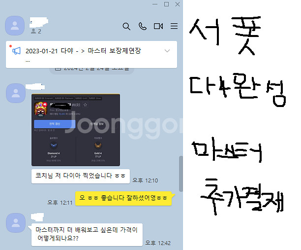 lol 롤 코칭 게임레슨 강사 랭킹1위--5