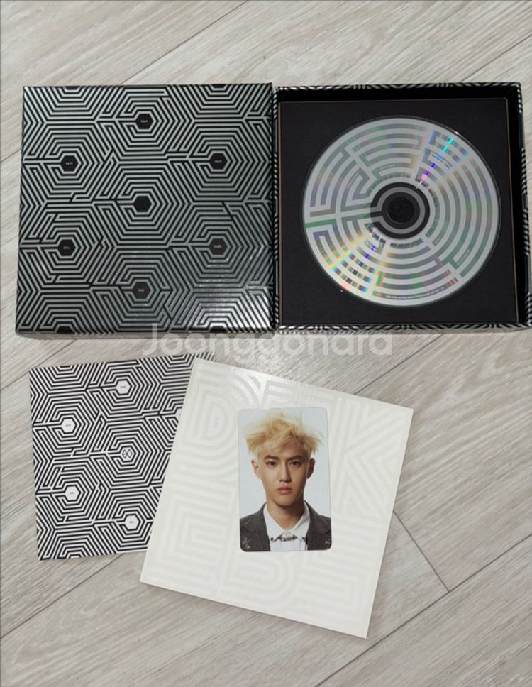 엑소 중독 Overdose 앨범 (수호 포카 포함)--0