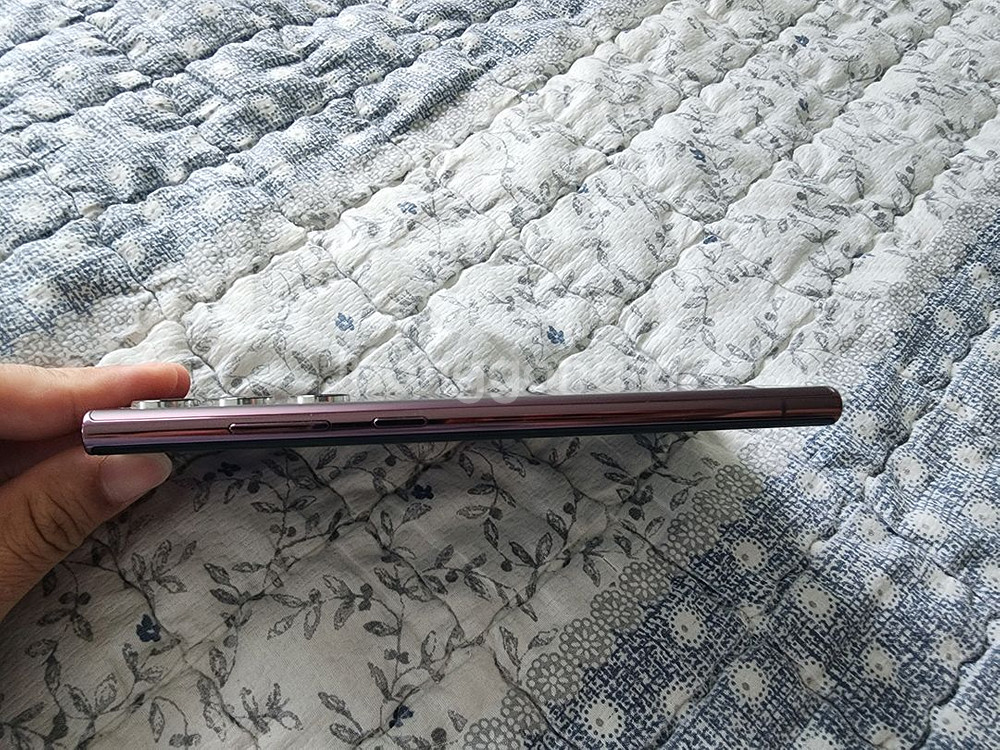 삼성 256g 겔럭시 S22 울트라 버건디개인판매 펜있--5