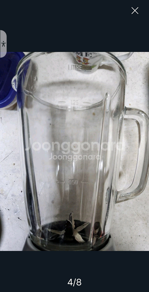 테팔 대용량 1.75L 강화유리용기 500W 믹서기 B--3