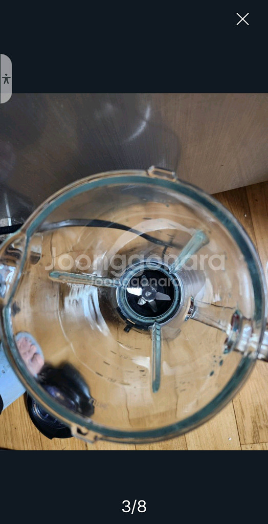 테팔 대용량 1.75L 강화유리용기 500W 믹서기 B--2