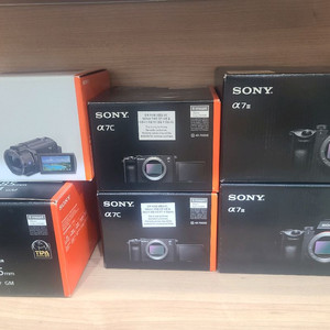 소니 미개봉 A7C, A7m3, AX43a, 85gm