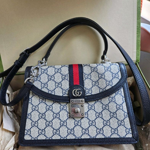 구찌 오피디아 웹 스몰 탑 핸드백