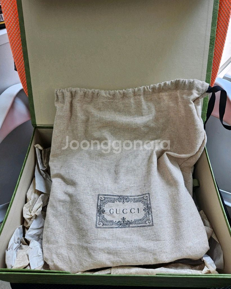 구찌 오피디아 웹 스몰 탑 핸드백--3