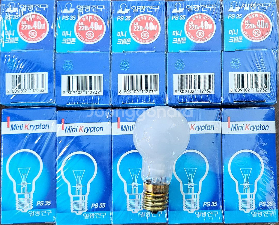 일광전구 미니 크립톤 PS35 40W, 60W--1