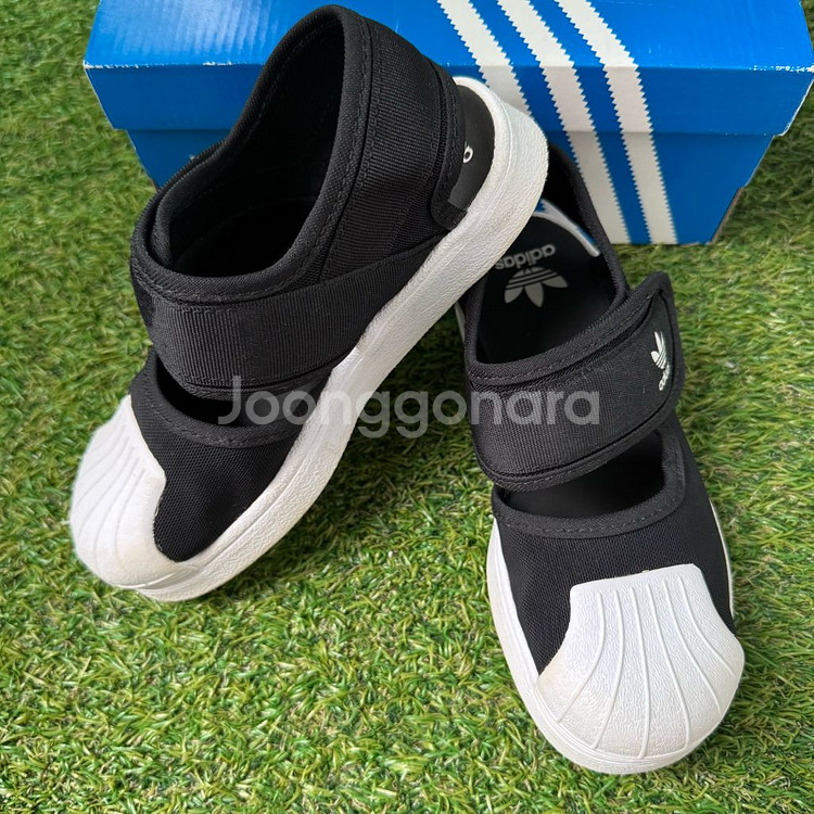 아디다스 키즈 슈퍼스타 360 샌들 (190mm)--0