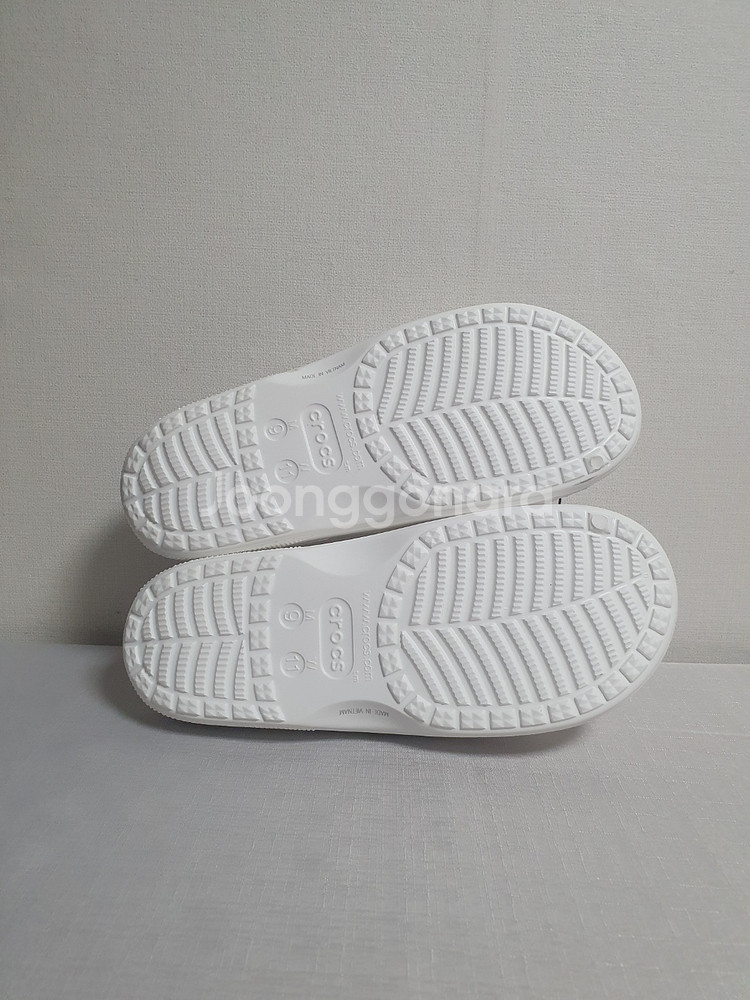 새상품/택포가] 270mm 크록스 슬라이드 바야2 WH--2