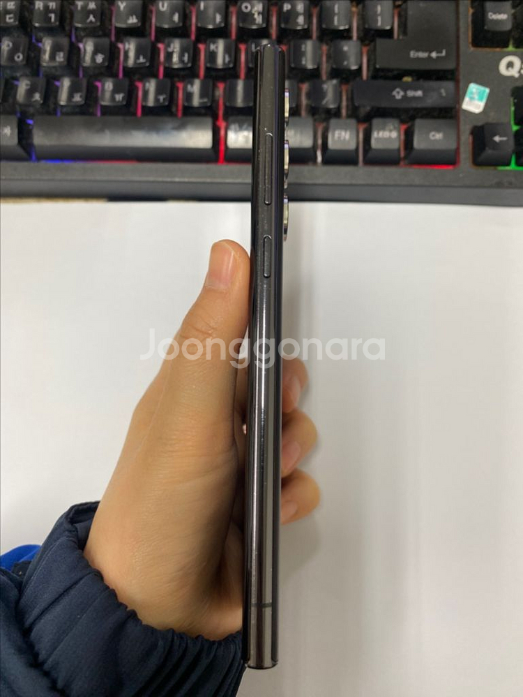 SK 갤럭시S22울트라 블랙 A급 256G 무잔상--4