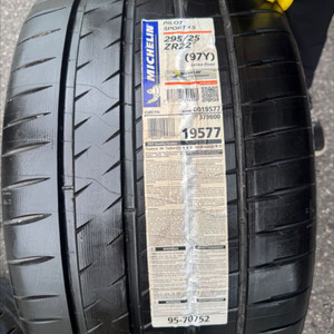 미쉐린 파일럿 스포츠4s 295/25/22 2본