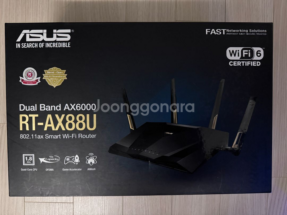 ASUS RT-AX88U 유무선 공유기--0