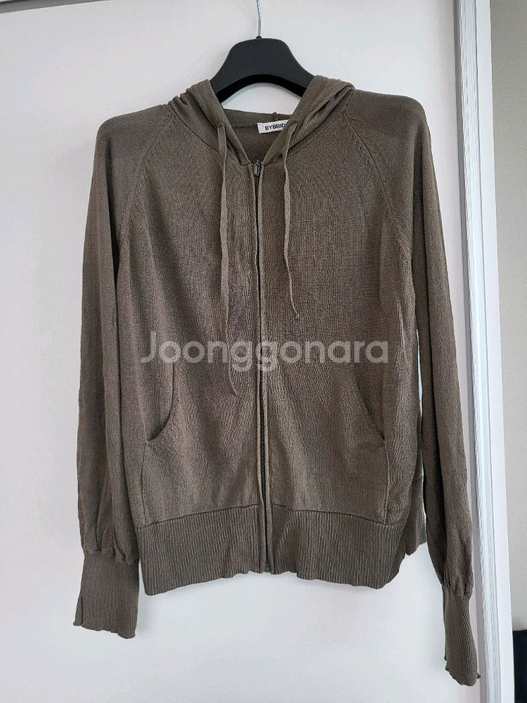 바이브릿지 썸머후드집업가디건S새옷--1