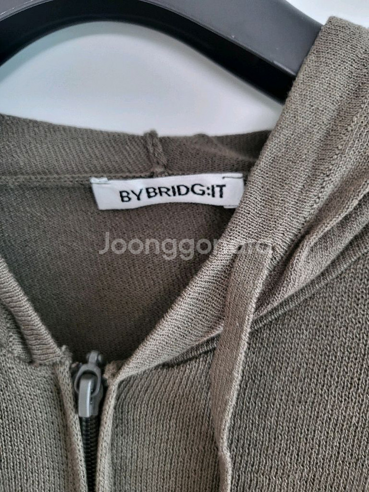 바이브릿지 썸머후드집업가디건S새옷--2