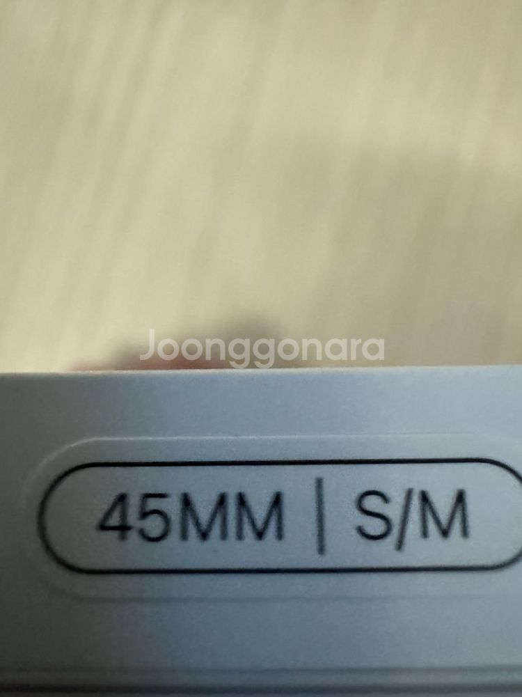 애플워치 스톰블루 스포츠밴드 S/M--2