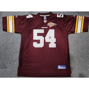 NFL 리복 워싱턴 레드스킨스 럭비 져지 유니폼 머슬핏
