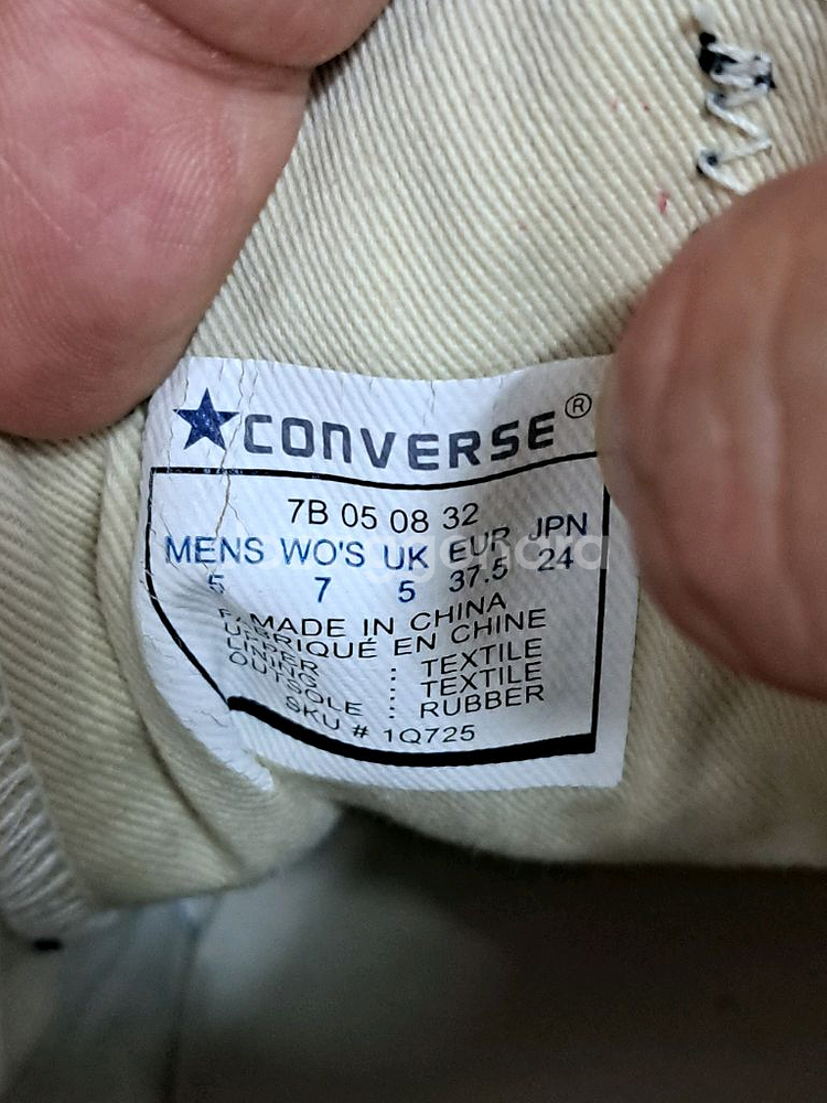 [240] 컨버스 척테일러 로우 데님 일본 한정판--8