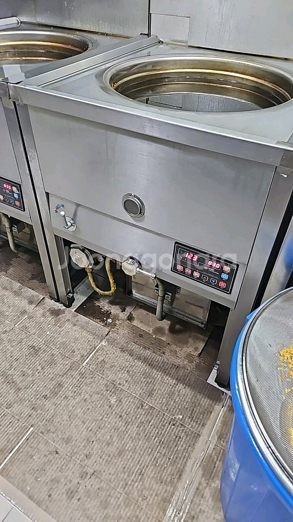 가마솥튀김기(스텐) 자동정제기탑제--0