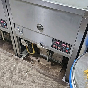 가마솥튀김기(스텐) 자동정제기탑제