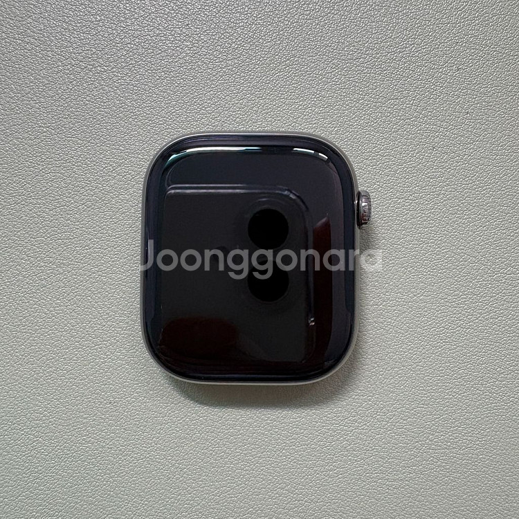 애플워치10 46mm 내추럴 티타늄 밀레니즈루프--1