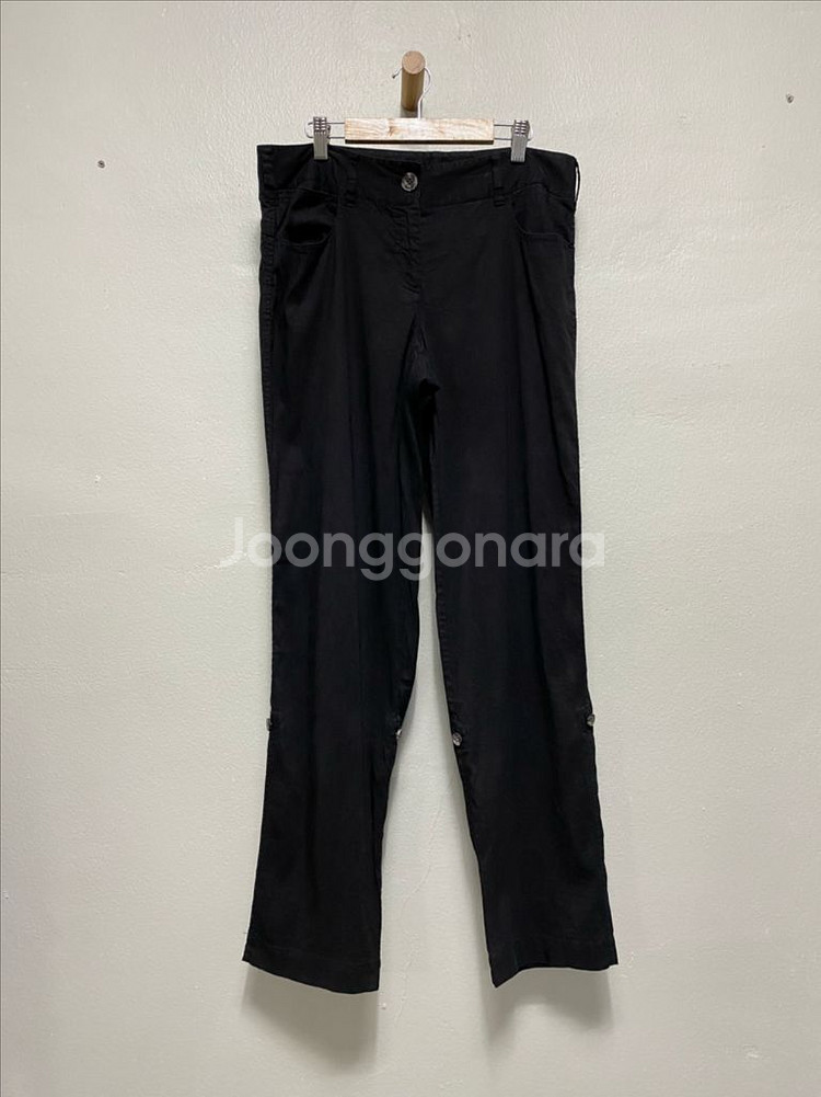 띠어리 롤업 린넨 팬츠--0