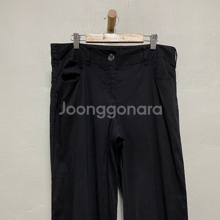 띠어리 롤업 린넨 팬츠--1