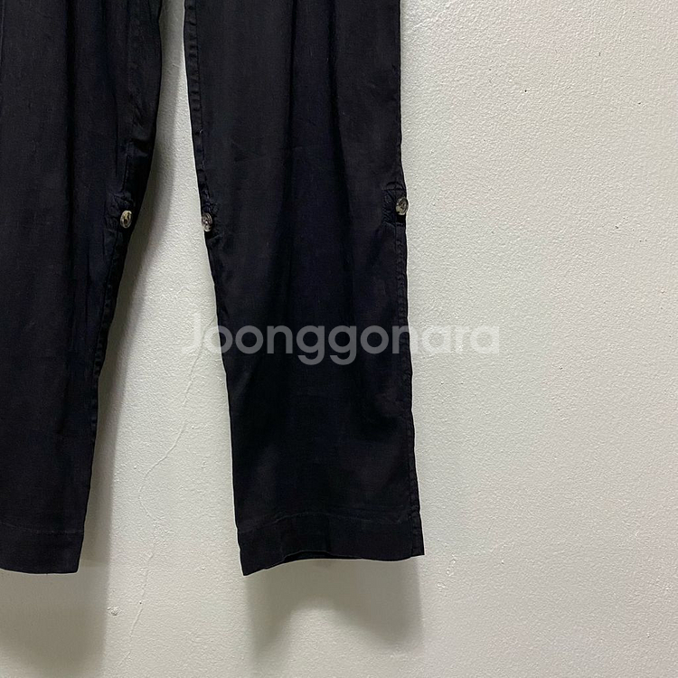 띠어리 롤업 린넨 팬츠--2