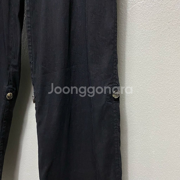 띠어리 롤업 린넨 팬츠--3