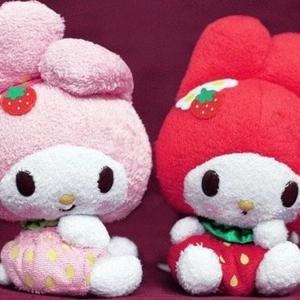 고전 마이멜로디 이치고 딸기 인형 팬티 빤쮸