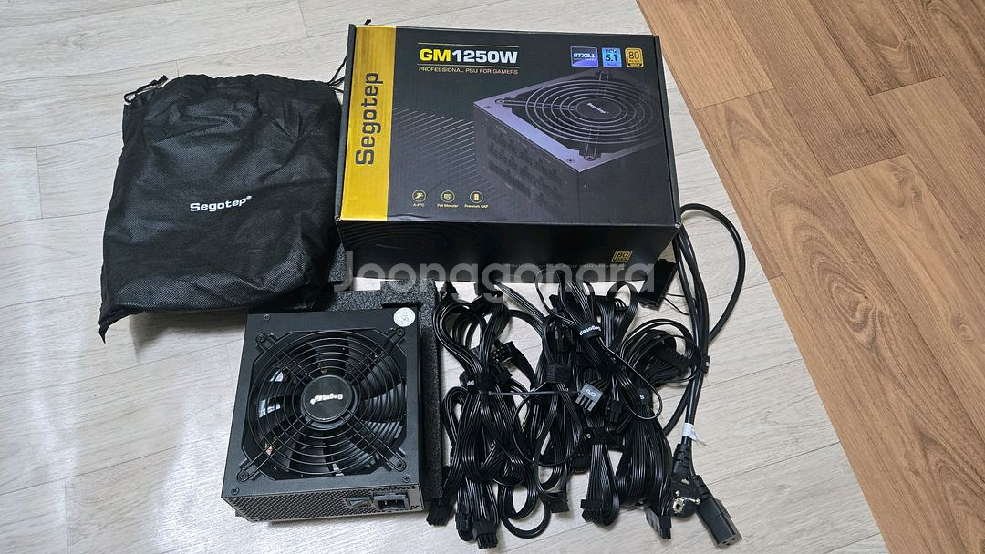 세고탭 gold 1250w 풀모듈러 80plus--0